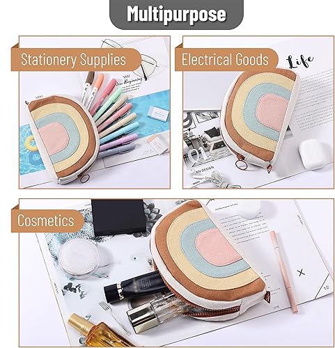 Miniatura 7 de Mr. Pen - Estuche para lápices Boho, bolsa de lápices de gran capacidad, estuche para lápices, estuche para bolígrafos, bolsa para bolígrafos,