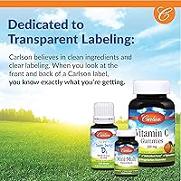 Vista 7 de Carlson - Vitamina A, 10000 UI (3000 mcg RAE), Visión Health, 250 cápsulas blandas