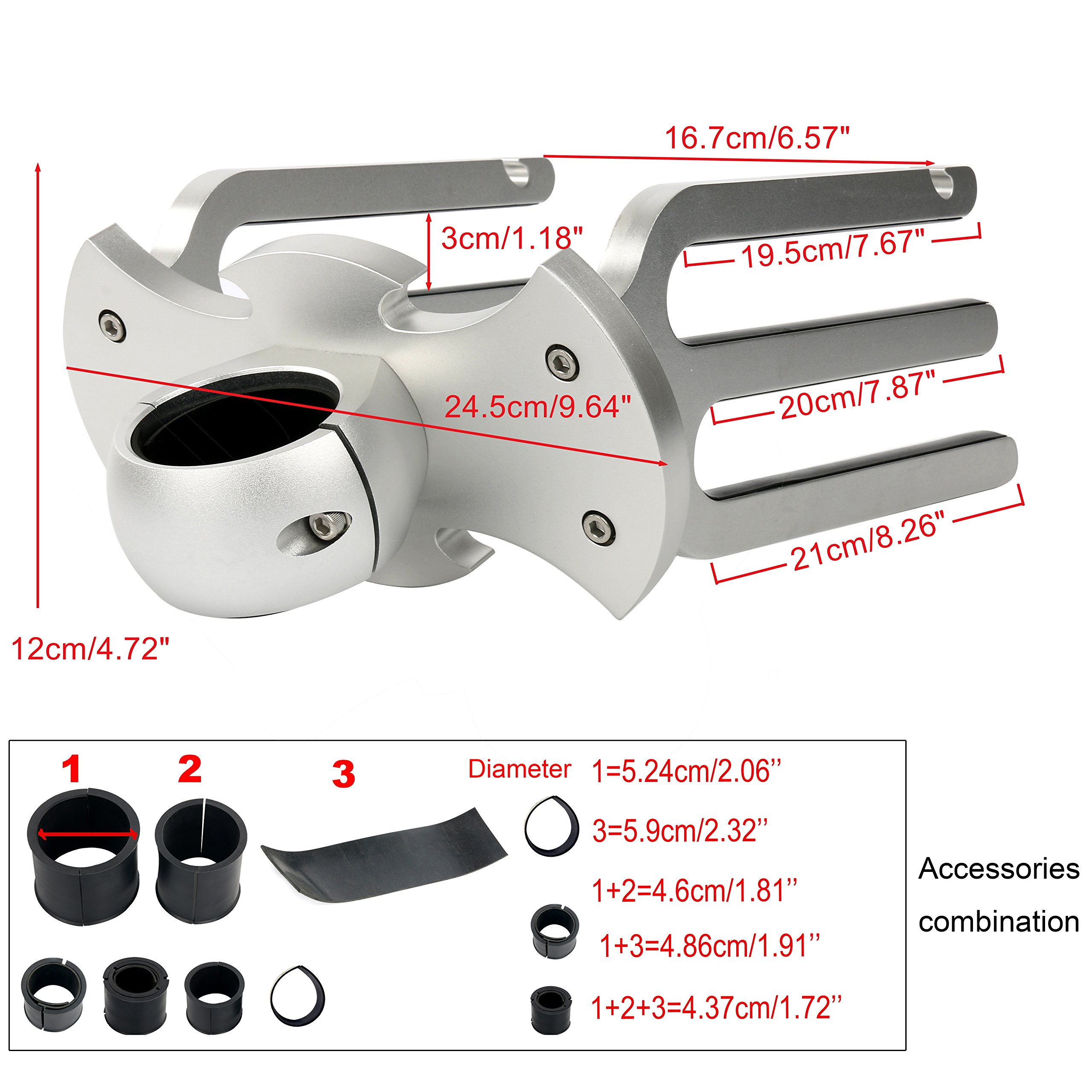 Origin OWT-I Advancer Universal Wakeboard Tower for Boats, Wake Board Tower Fits 17' - 22' in Length, 2.25