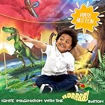 W&O Dino Discovery Play Tent with Roar Button for Indoor/Outdoor Play | Dinosaur Tent for Kids with Roar Button, Dino Adventure Theme & Imaginative Play. Great Gift for Boys & Girls, Ages 3-7