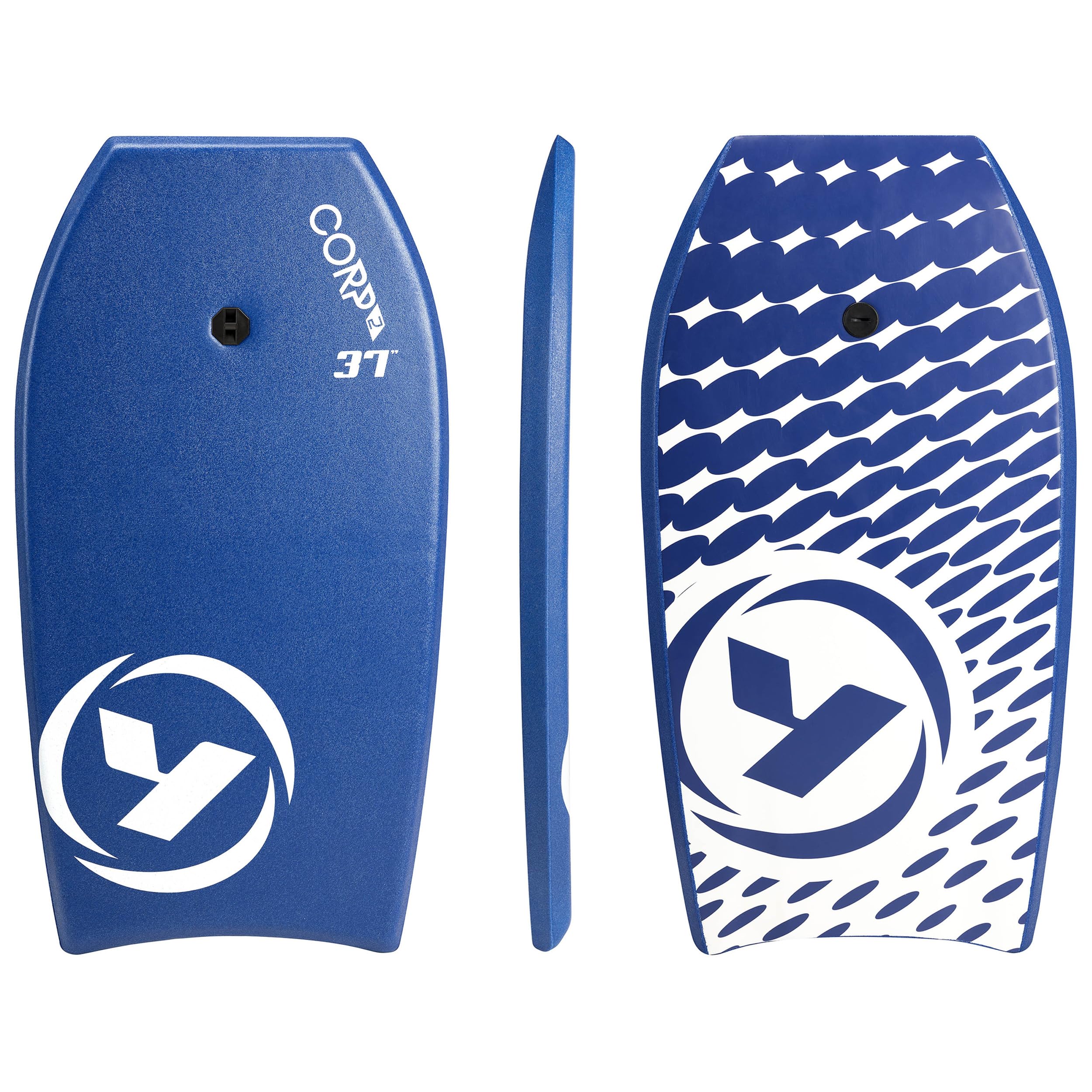 Yello Corp Bodyboards - Tabla de Bodyboard de 33, 37 y 42 Pulgadas con Correa de muñeca Ajustable para niños y Adultos, Bodyboard Ligero con Cubierta XPE, Cola Creciente y núcleo de EPS, Varios
