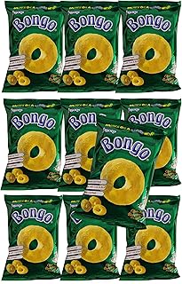 Jasons Bongo - Chicken Flavored Snack (Value Pack Of 10 x 28g EA) Favorite Snack Of The Pacific Islanders ... SOO DELICIOUSS