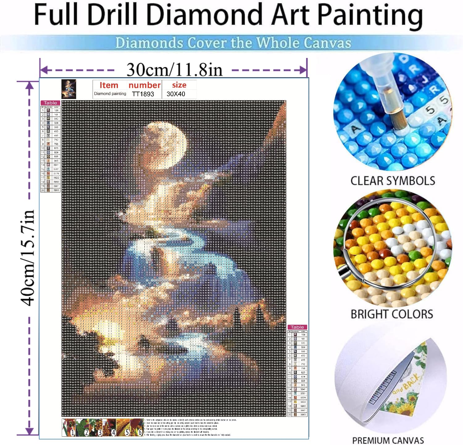 Kit De Pintura 5D Con Diamantes Demiawaking - Diseño De Cascada, 90x40 Cm, Manualidad Decorativa Para Adultos