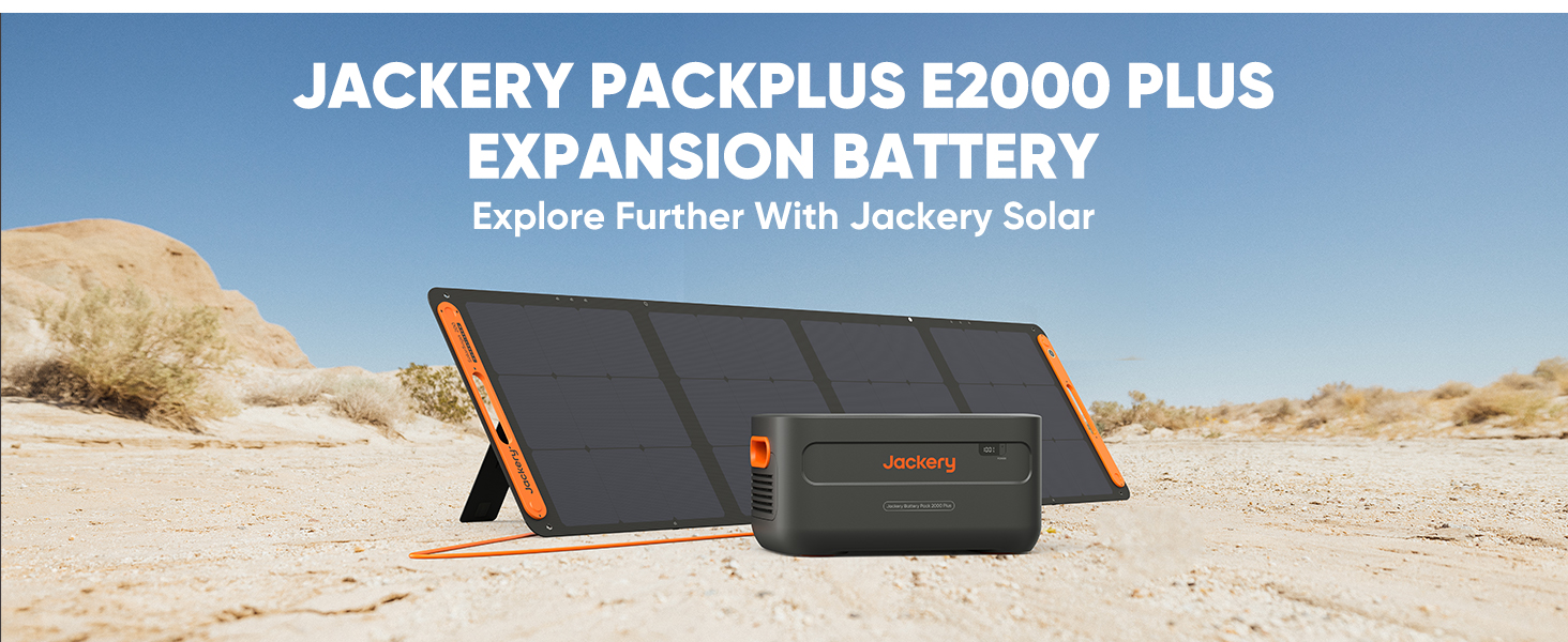 Amazon.com : Jackery Extra Battery Pack 2000 Plus, 2042Wh LiFePO4