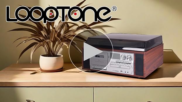 Amazon.com: 10 in 1 Vinyl Record Player 3 Speed Bluetooth