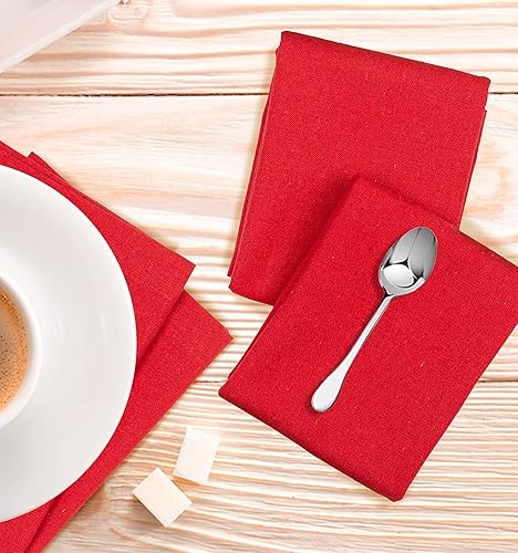 Miniatura 93 de Servilleta de tela de algodón de 18 x 18 pulgadas, color azul, servilletas de uso diario, servilletas de algodón, servilletas de boda, servilletas