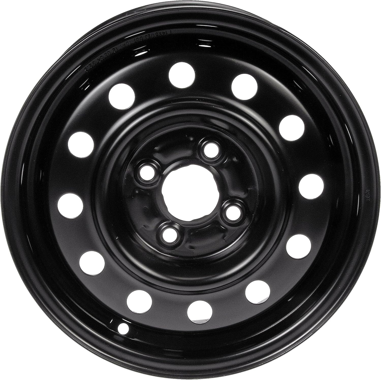 Dorman 939-144 Steel Wheel (14x5.5in.) for Select Saturn Models, Black