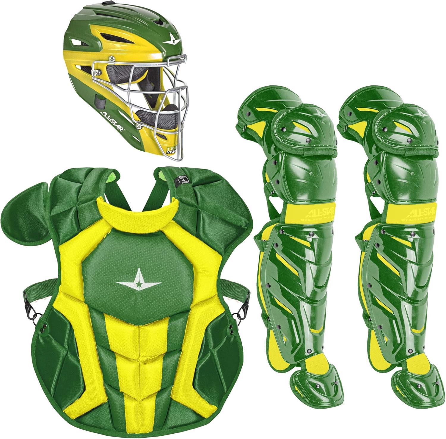 All-Star CKCC1216S7X-TTBK/OR S7 AXIS Catching Kit/Two Tone/Ages 12-16 BK/OR : Sports & Outdoors