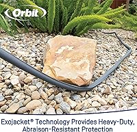Vista 8 de Orbit 33180 ExoJacket Manguera de Jardín de Tela - Manguera de Agua de Servicio Pesado (100 Pies x 5/8 Pulgadas)
