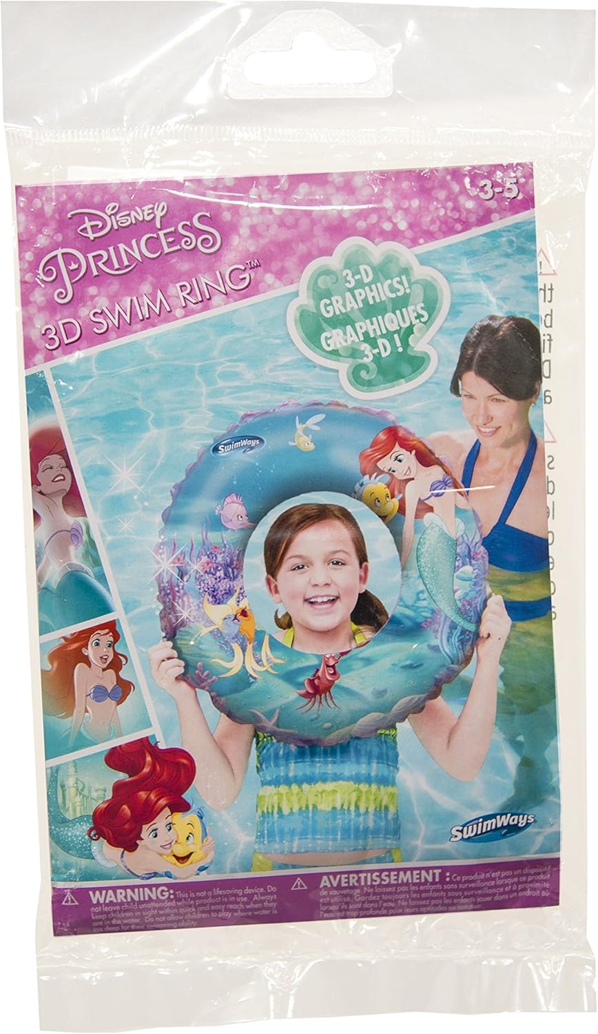 SwimWAys Ariel Swim Ring : Toys & Games