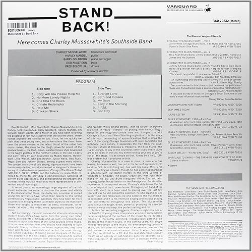 Miniatura 2 de Stand Back! Here Comes Charley Musselwhite's Southside Band