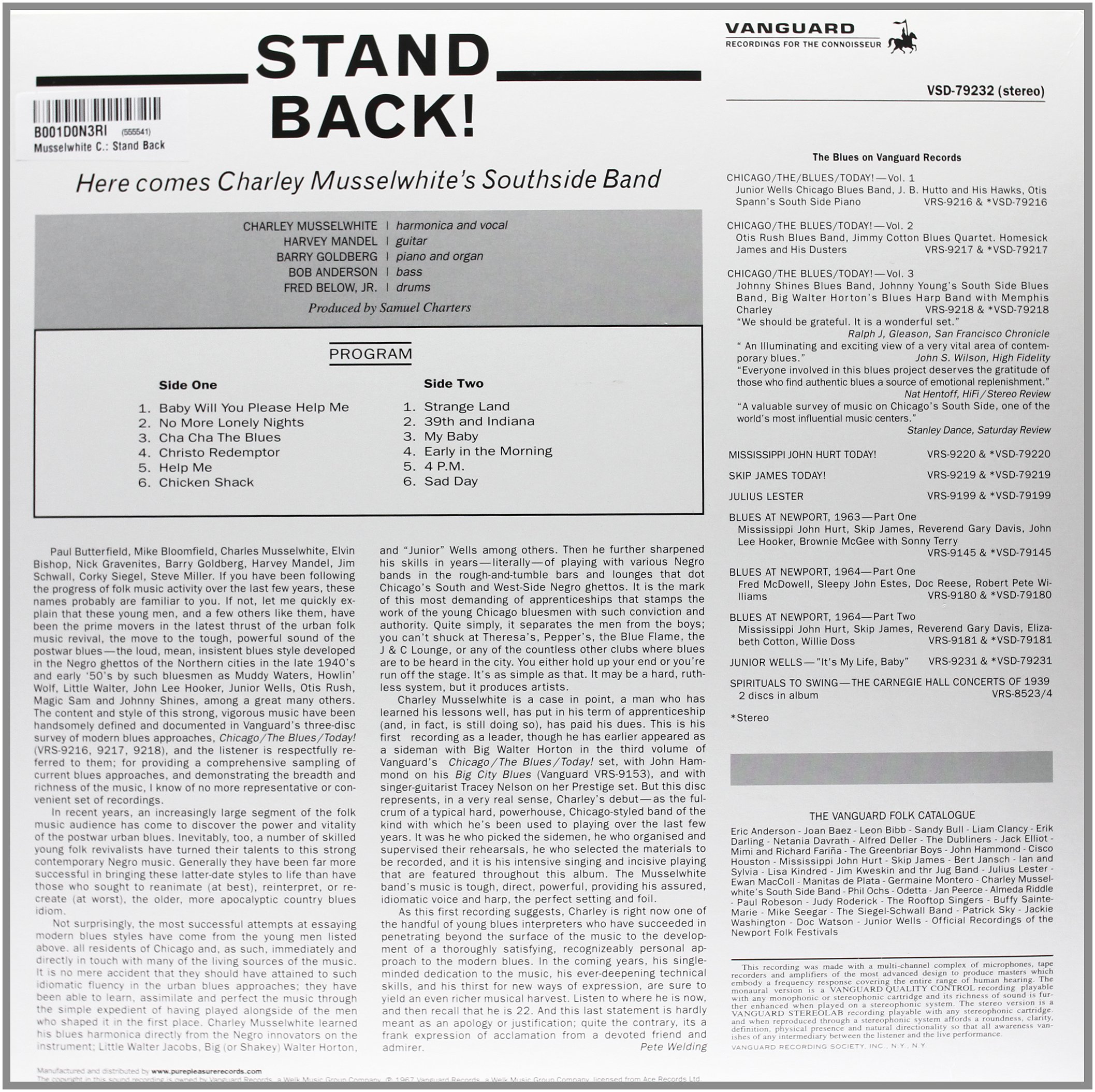 Stand Back