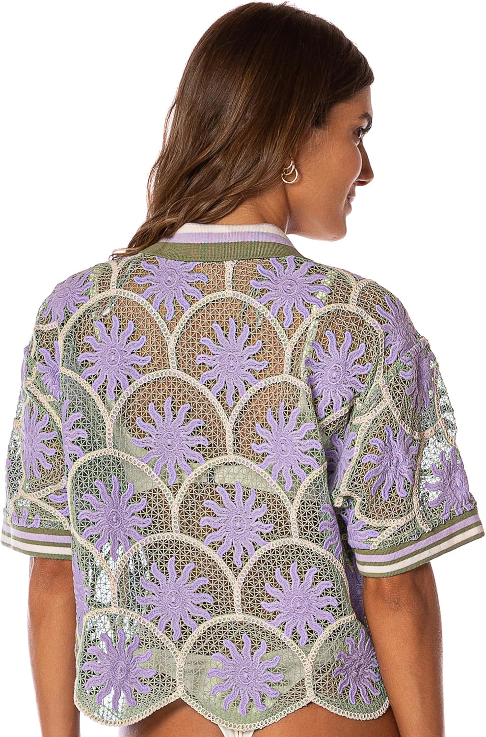 Maaji Womens Golden Sun 2 Ways Shirt - Image 3