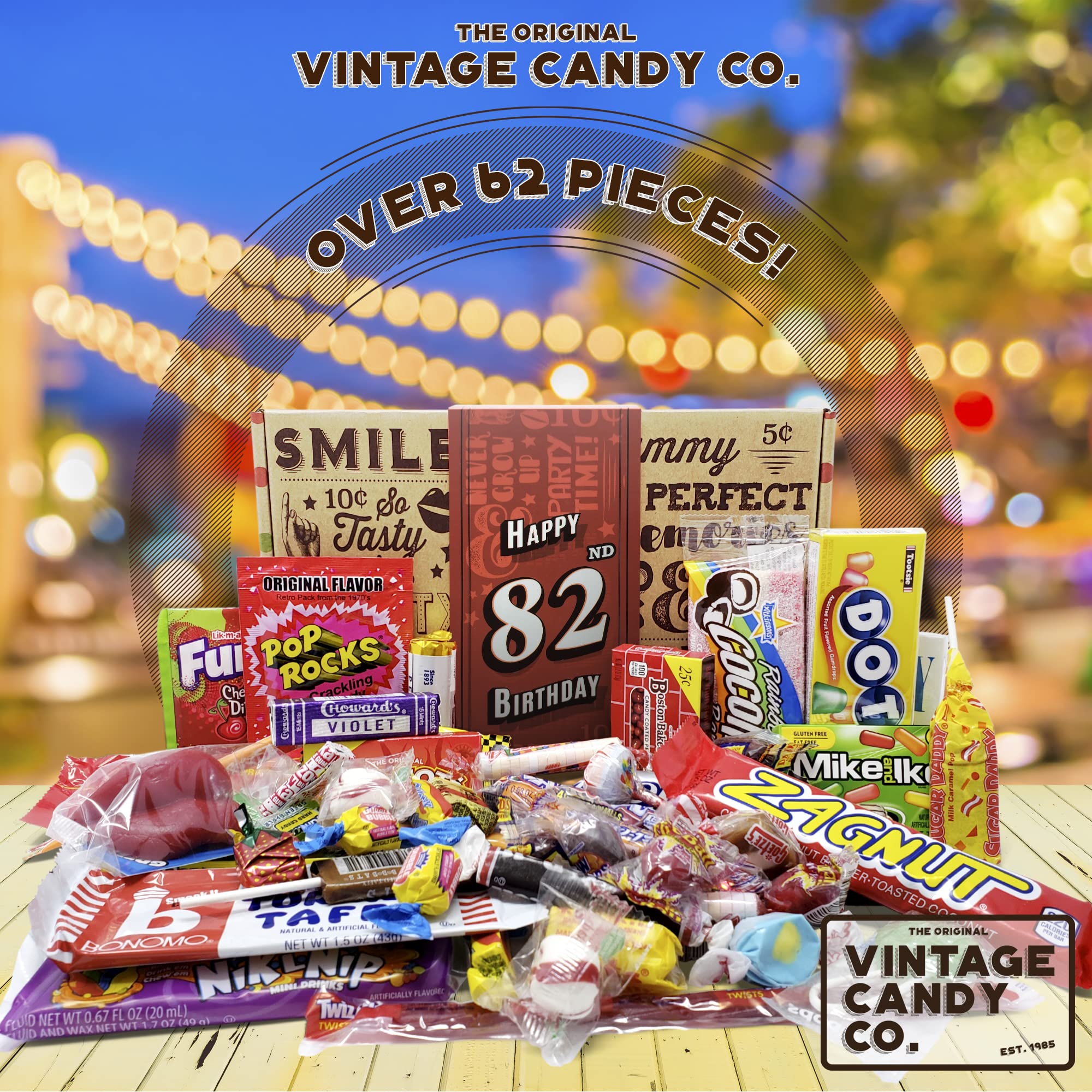 Amazon.com: Vintage Candy Co.: 80 year olds - 89 year old birthday