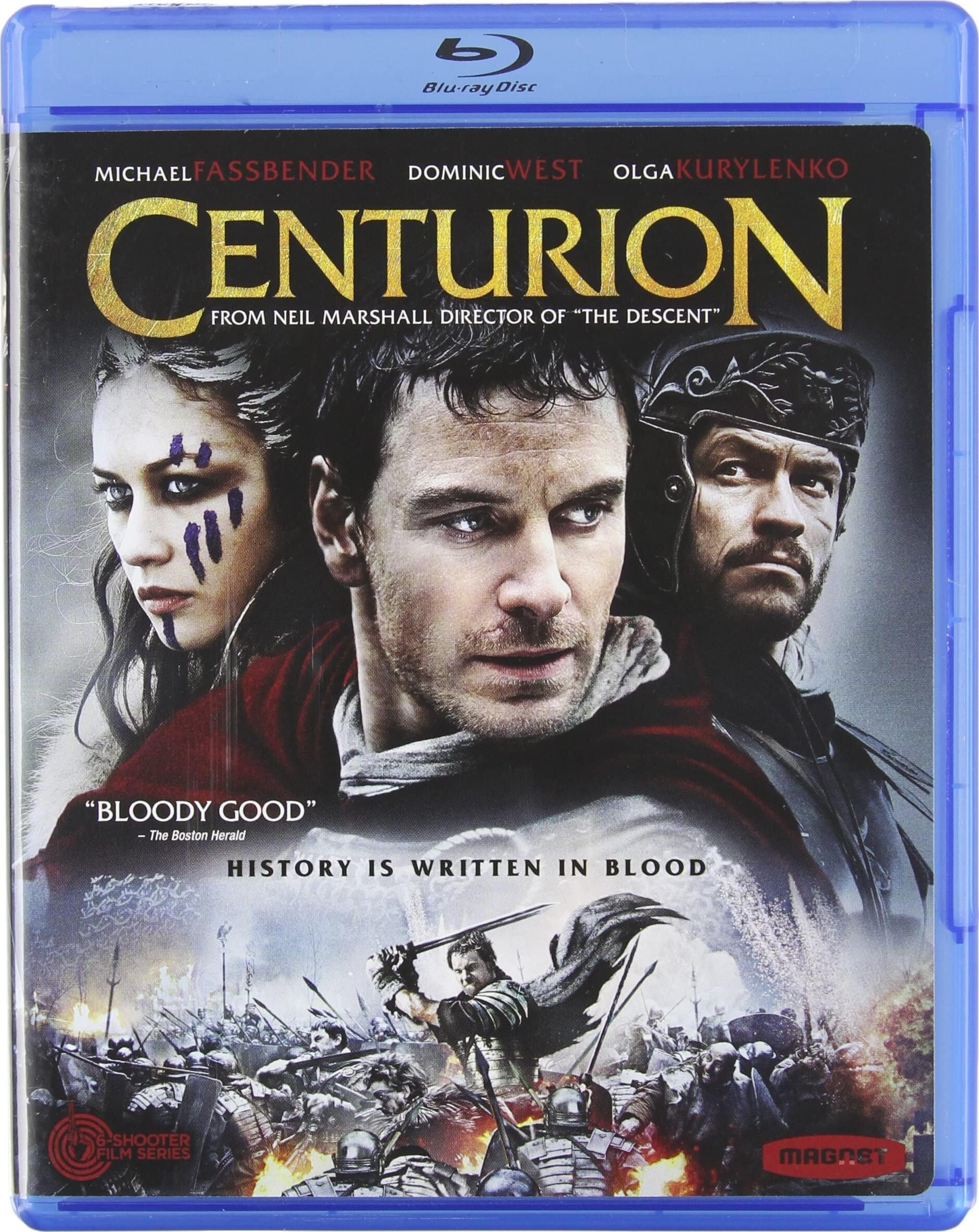 - Centurion - Blu-ray - Starring: Michael Fassbender, Dominic West, Olga Kurylenko, Noel Clarke, David Morrissey, Andreas Wisniewski - US IMPORT - REGION A