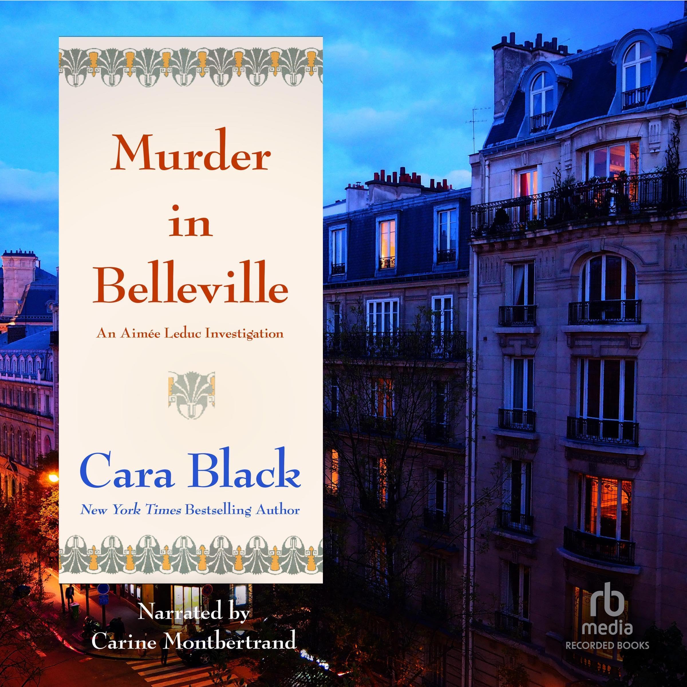 Cover art for Murder in Belleville