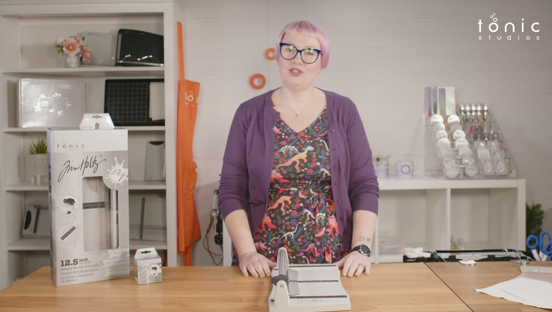 Amazon.com: Tonic Studios Paper Cutter Tool - Rotary Trimmer for