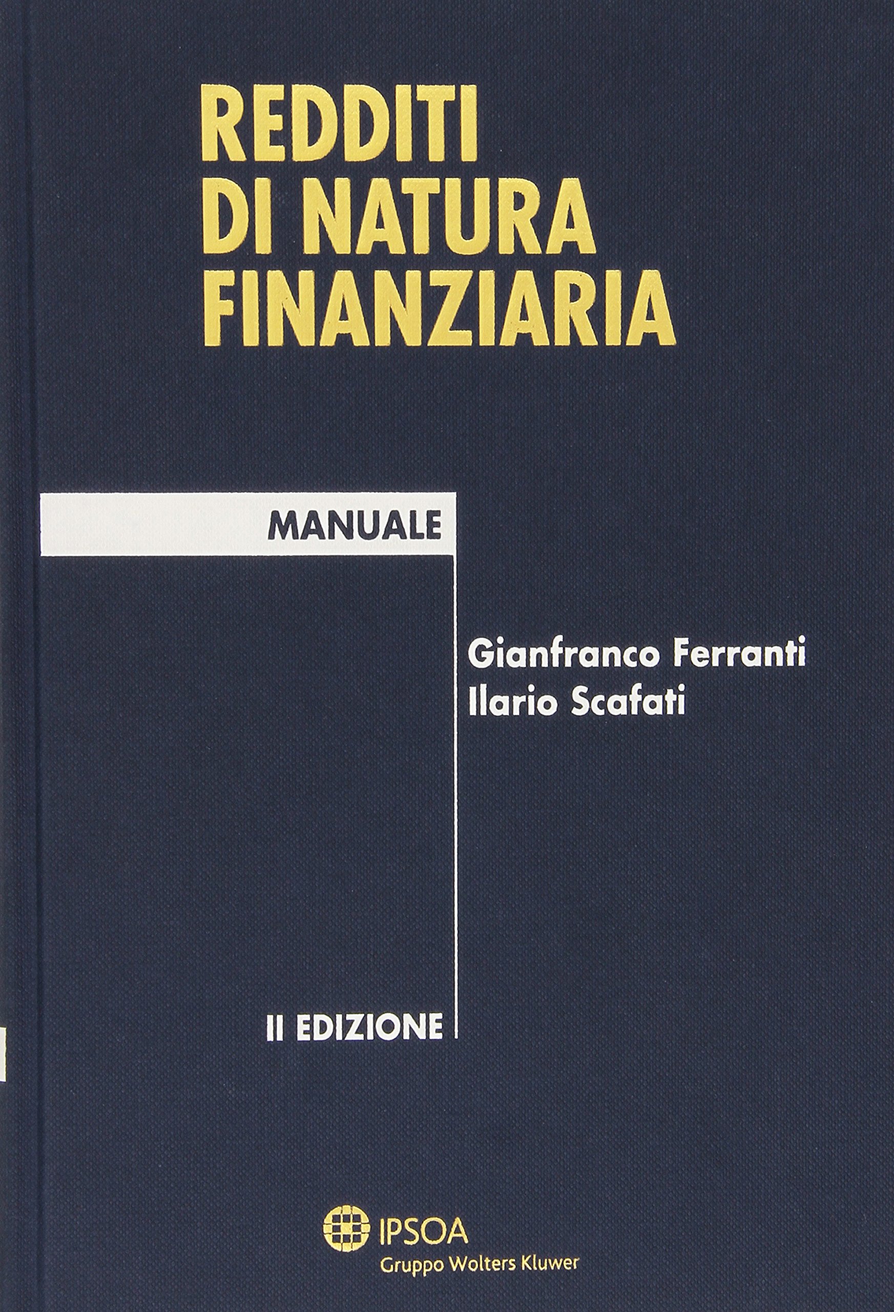 Redditi Di Natura Finanziaria - Ii Ed