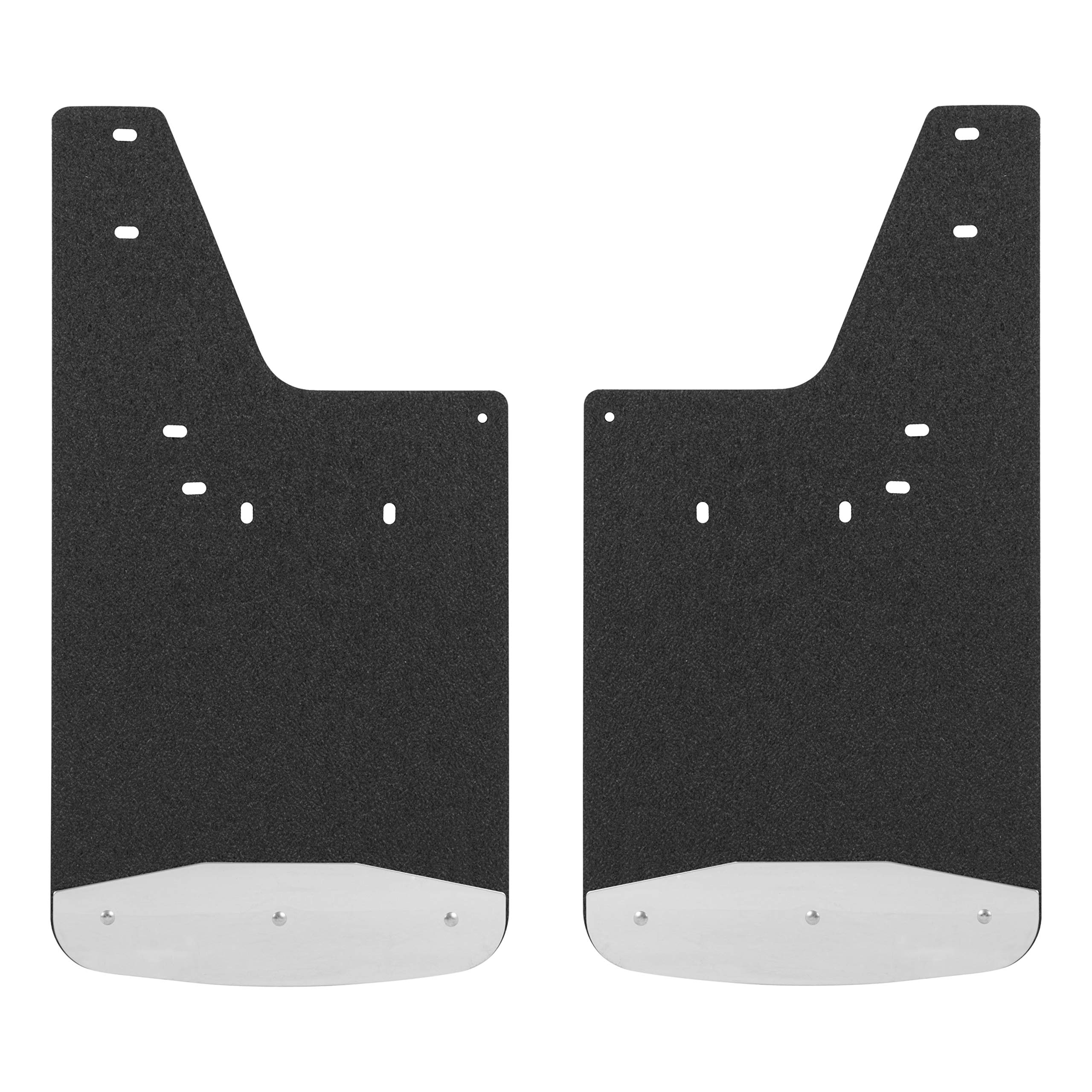 Photo 1 of LUVERNE 250933 Rear 12-Inch x 23-Inch Textured Rubber Mud Guards, Select Dodge, Ram 1500, 2500, 3500