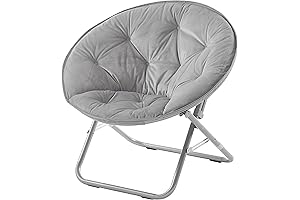 Urban Lifestyle Micromink Foldable Saucer Chair®: Perfect Comfort for Any Room