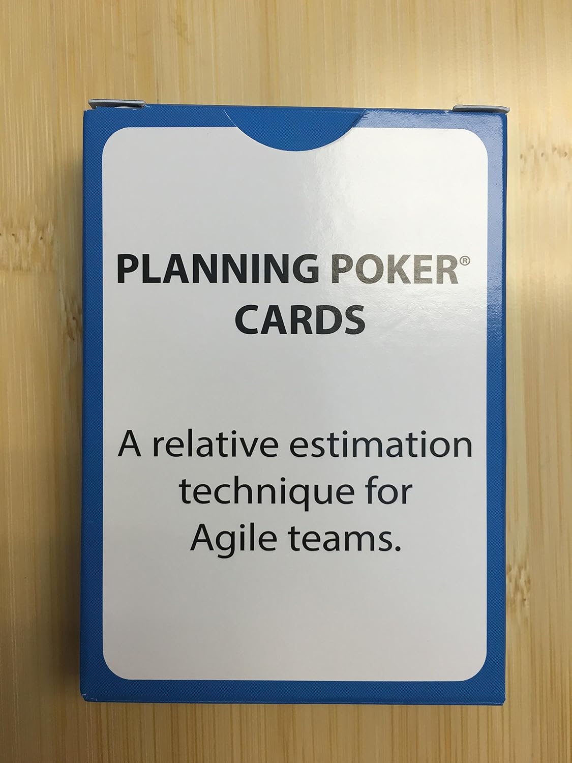 Unbranded Agile Planning Poker Cards by Stream Distribution