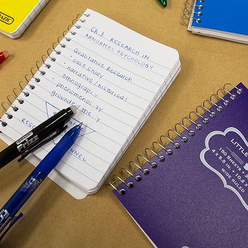 Miniatura 6 de BAZIC - Bloc de notas (tamaño pequeño, 3.9 x 5.5 in), diseño de espiral