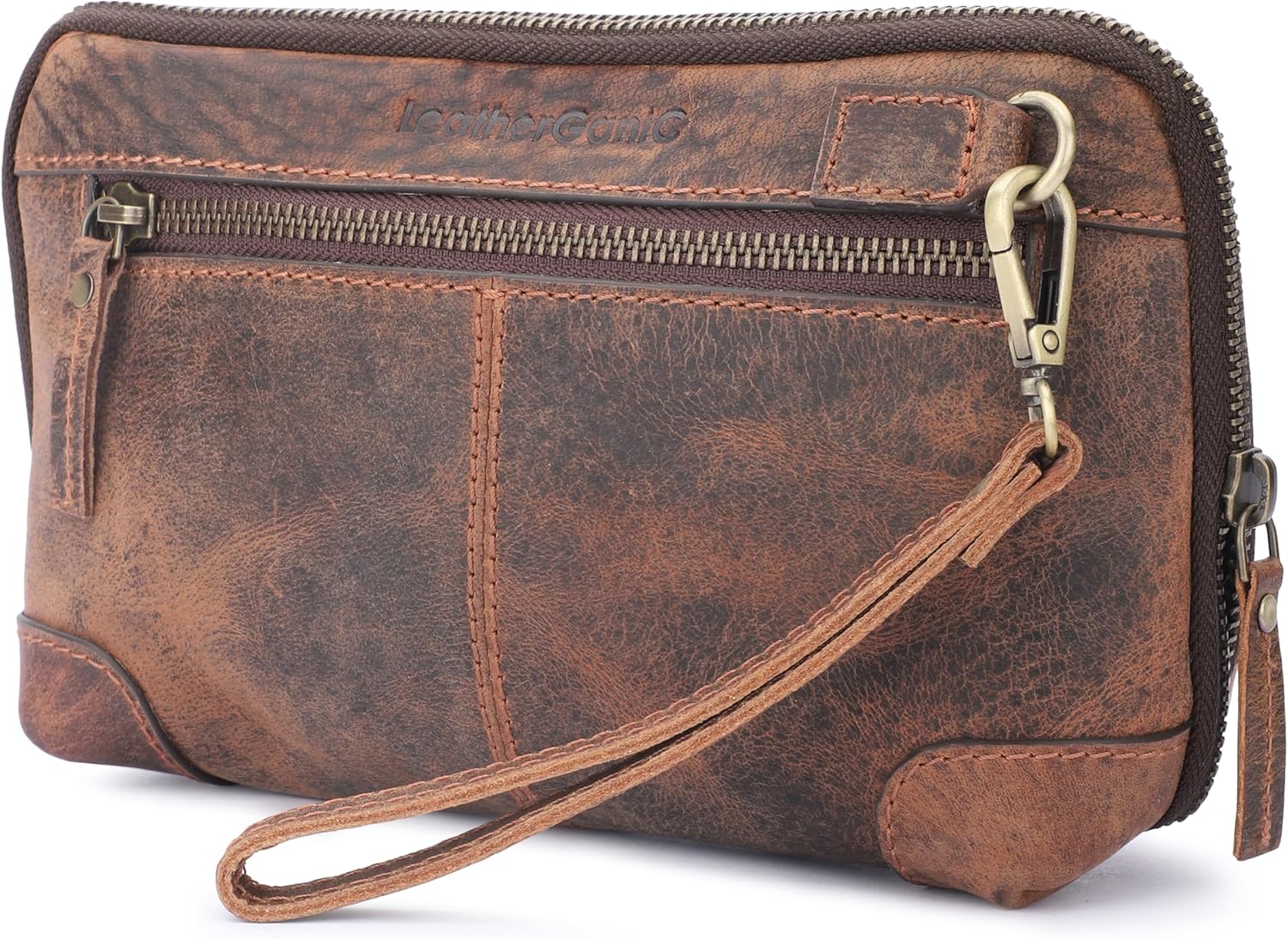 Leather Cord Organiser Pouch, Portable Tech Bag with Togo Ubuy