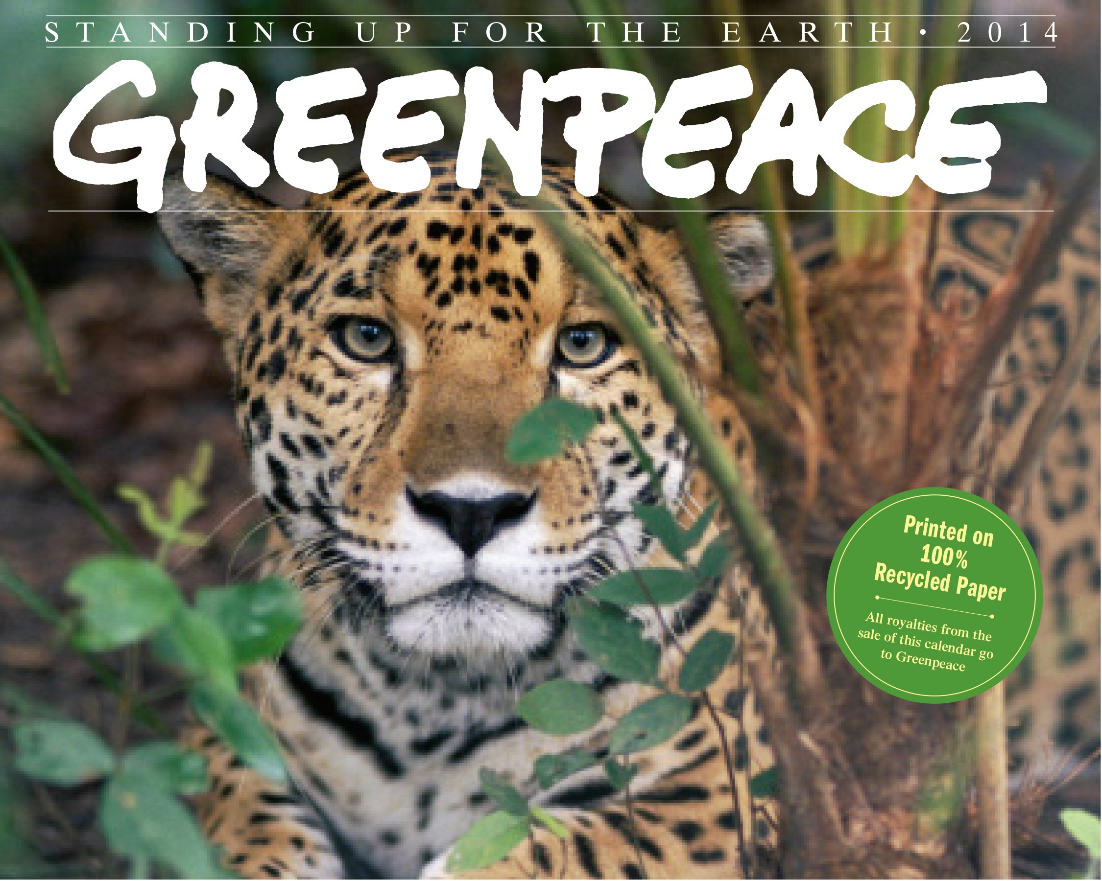 Greenpeace 2014 Calendar: Standing Up for the Earth Calendar – Wall Calendar, August 15, 2013