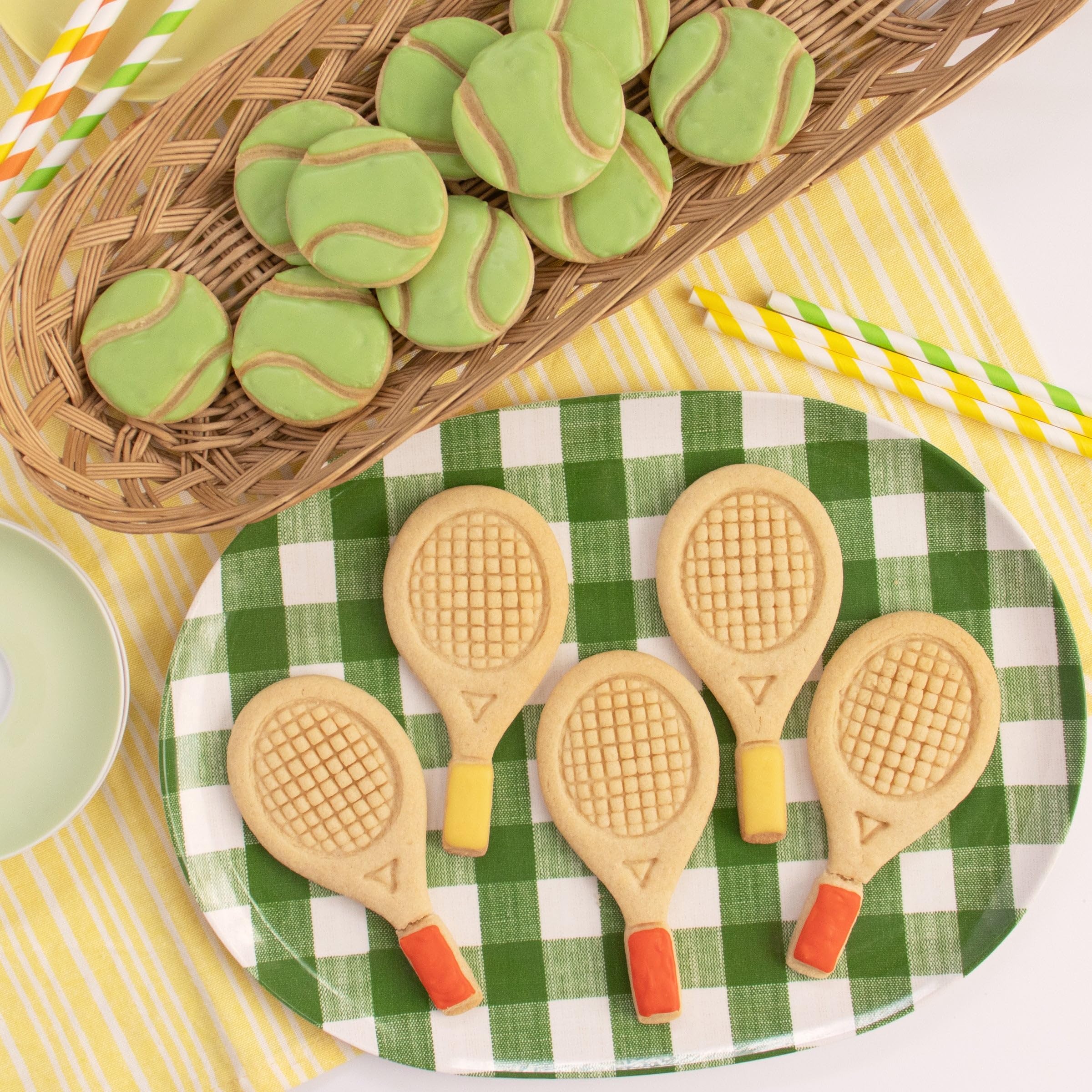 Amazon | BAKERLOGY テニス クッキー型セット（ラケット・ボール