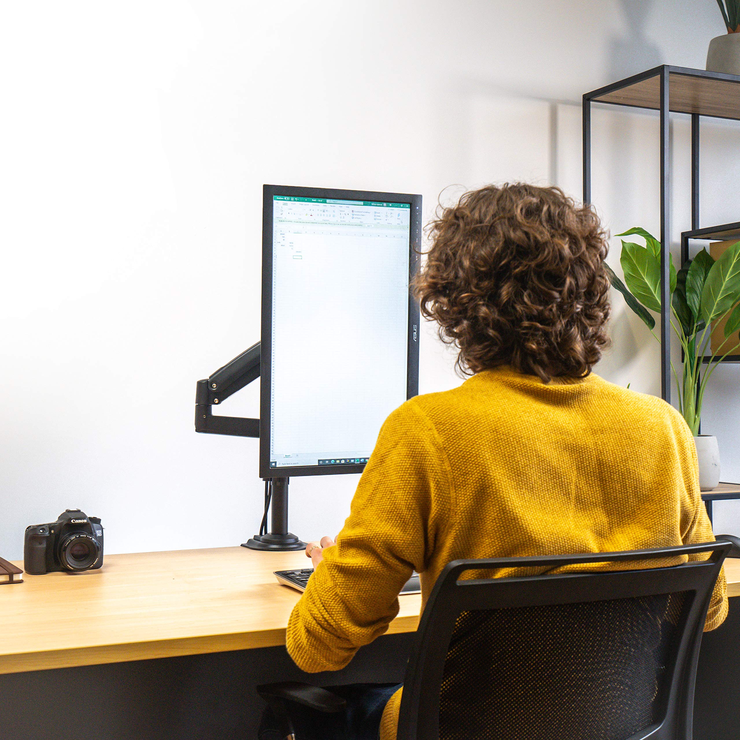 New NB H80 Monitor Desk Mount Stand 