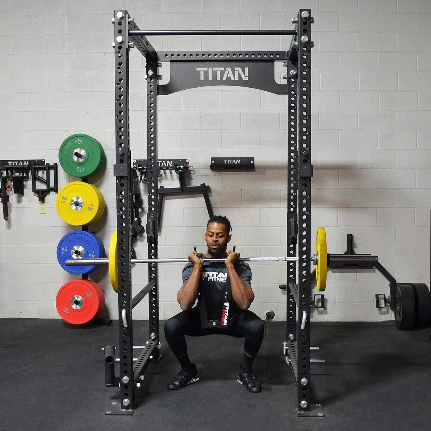 Titan Fitness Front Squat Harness Strength Training Equipment Home Gyms