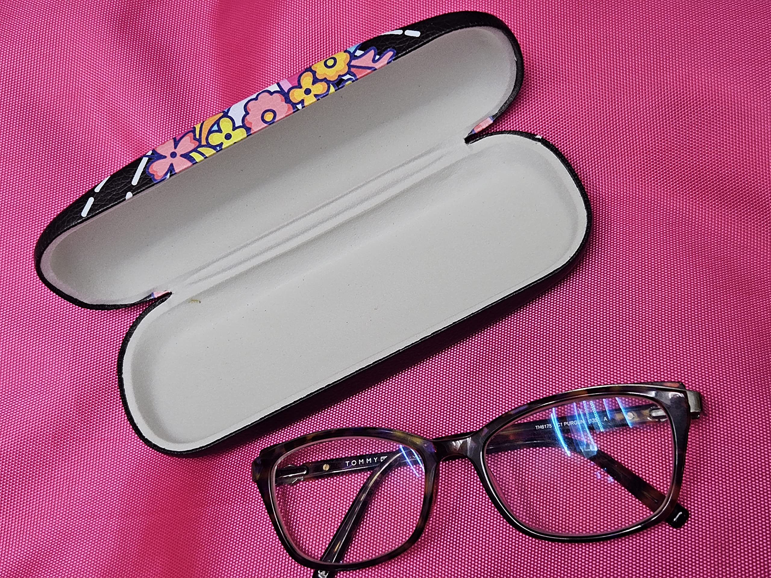 Trusmile Girl's Unicorn Hard Case Specs/Glares Cases for All Ages Groups (Random Design, Black, Small) 4