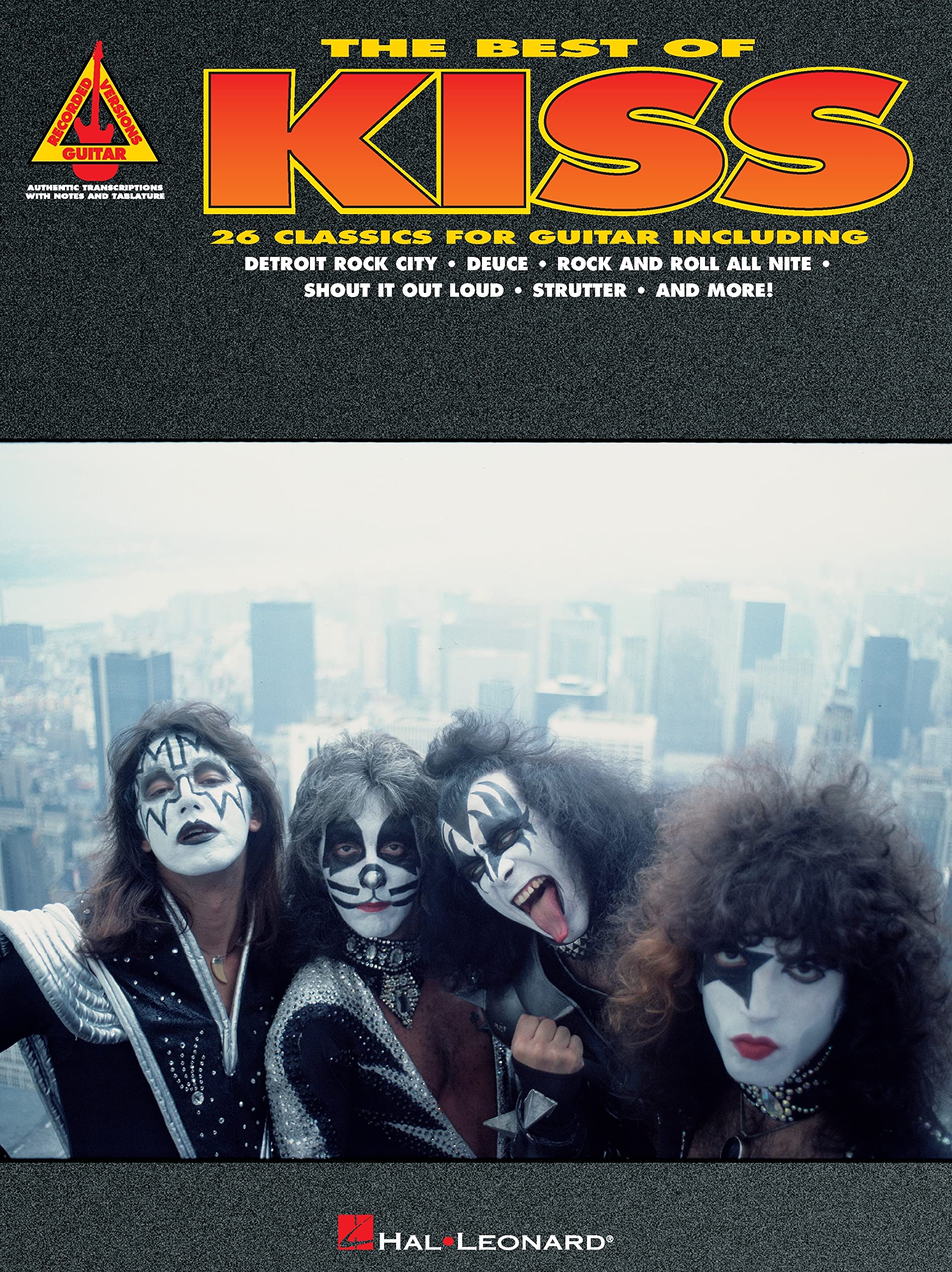 Kiss guitare partitions the best of avec tablatures détaillées pour progresser