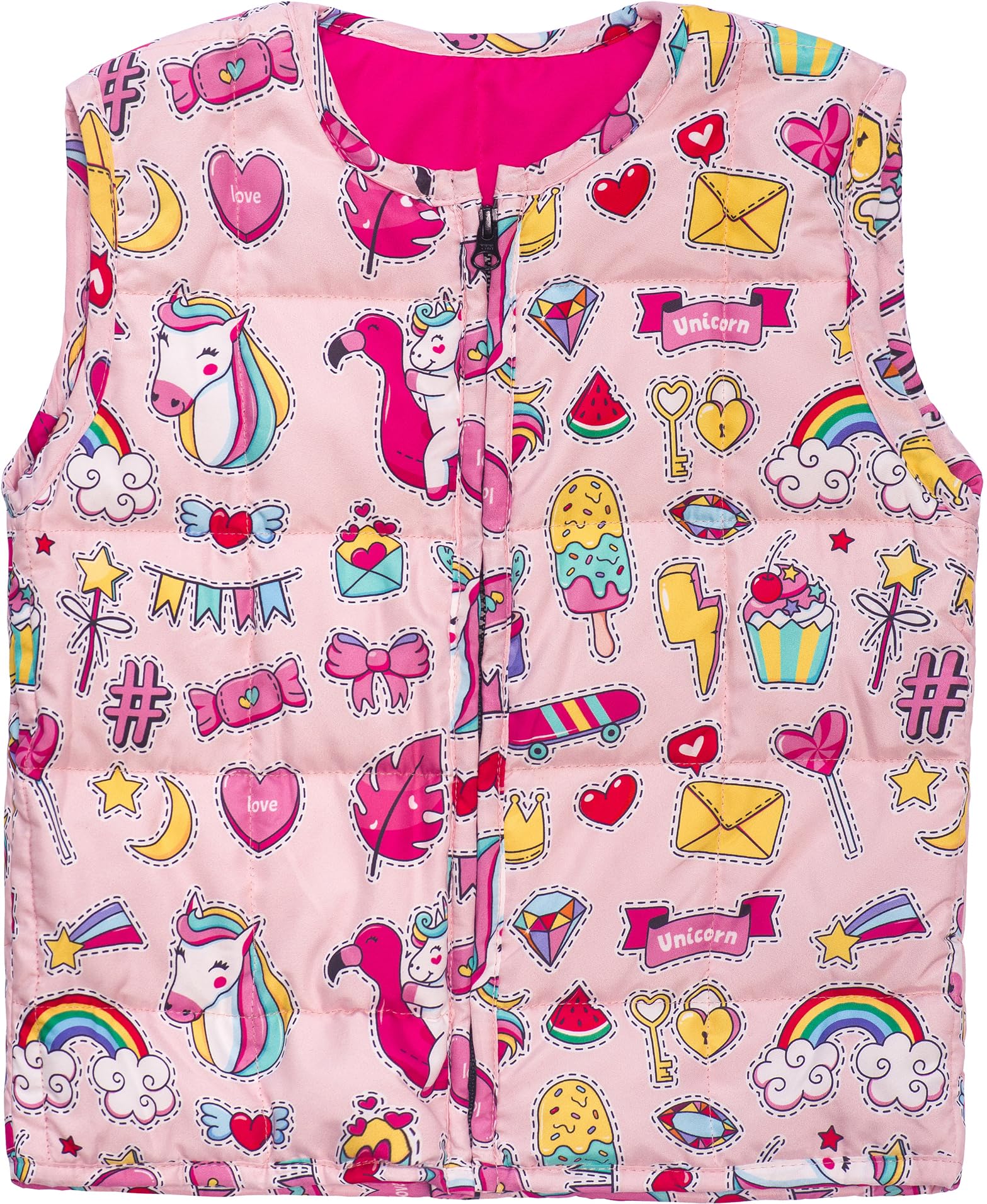 Weighted Vest for Kids Sensory (UNICORN, MEDIUM)