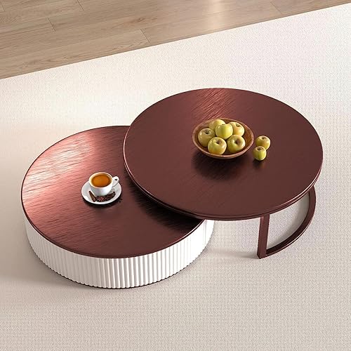 Miniatura 4 de VIOPVERY Papel adhesivo de acero inoxidable marrón rojizo de 15.7 x 197 pulgadas, papel tapiz para despegar y pegar, impermeable, fácil de quitar,