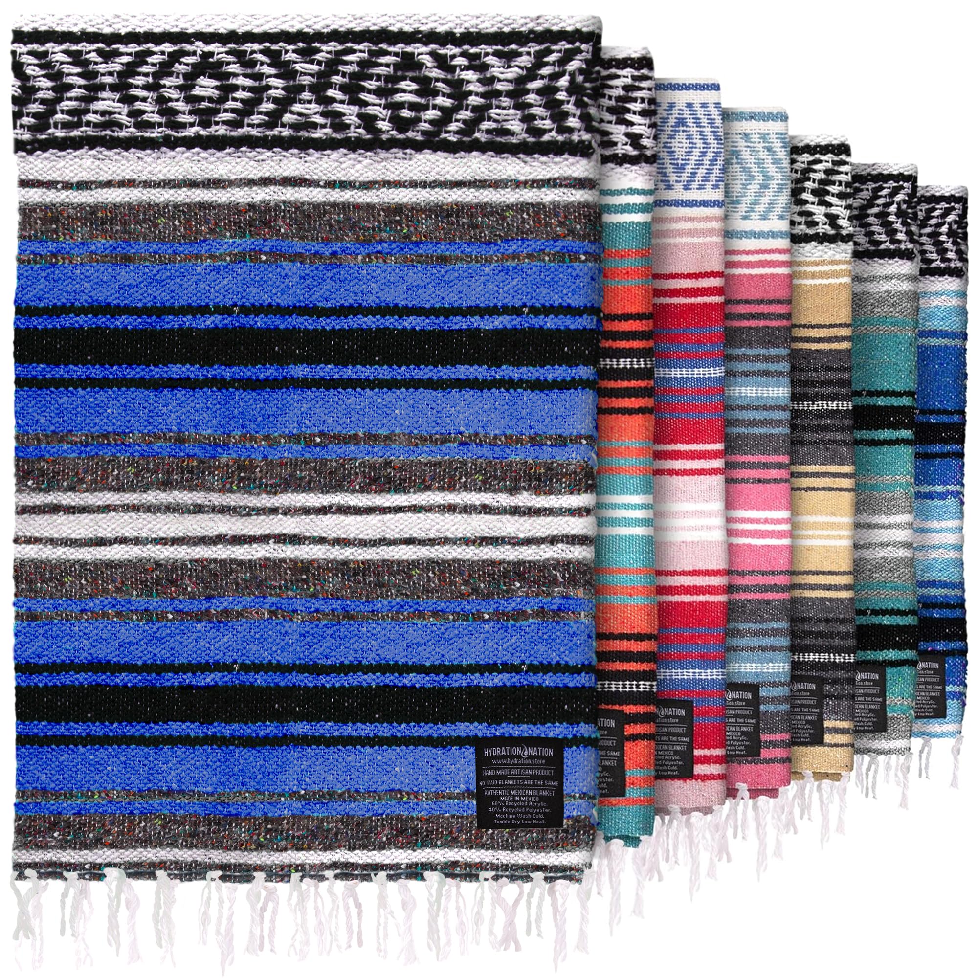 Amazon.com: Hydration Nation Authentic Extra Large Mexican Blanket