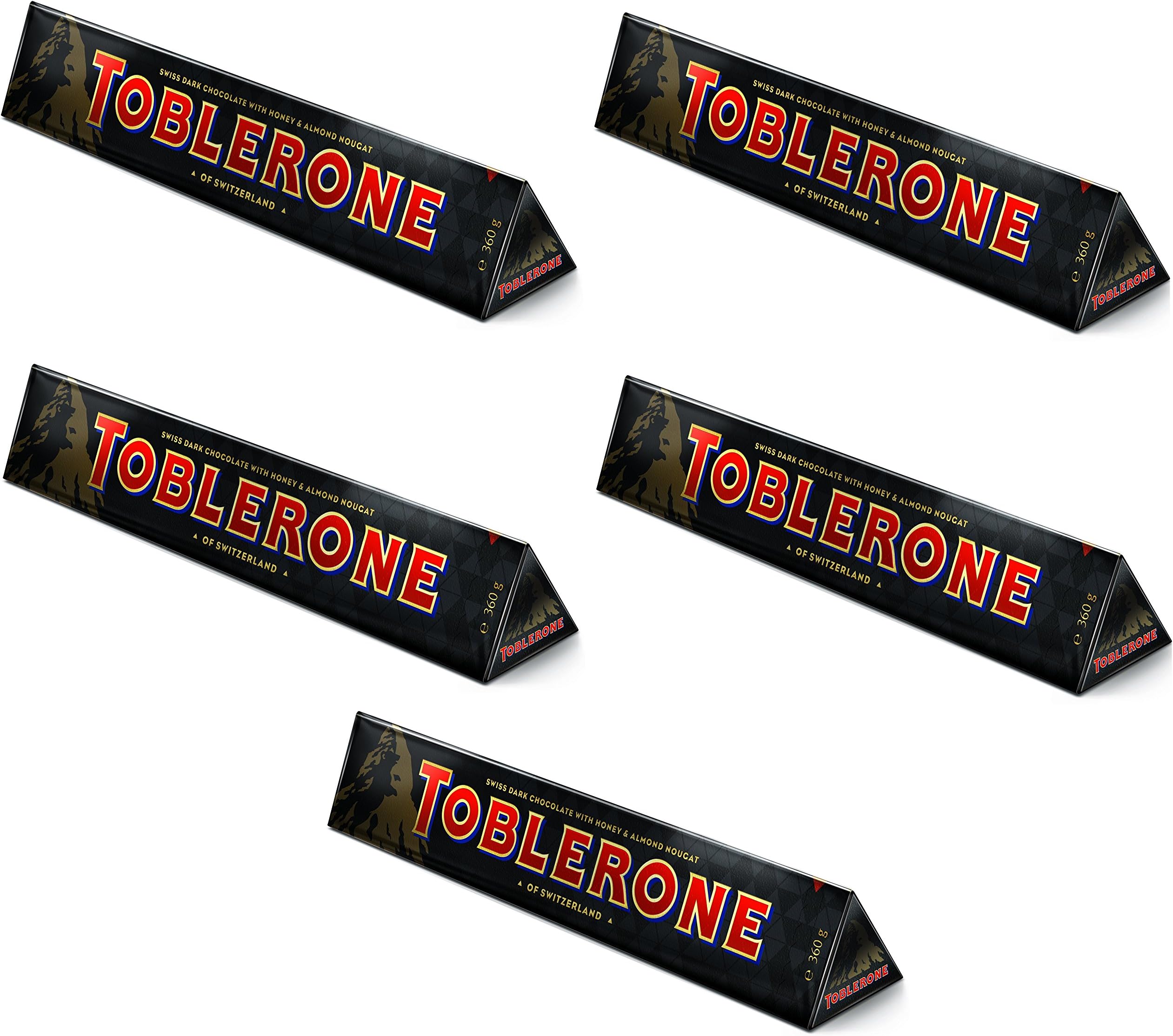 Large Dark Chocolate Bar, 360g - Pack of 5