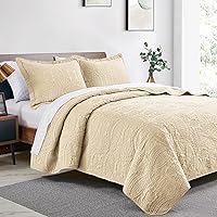 Vista 187 de Love's cabin - Juego de edredón tamaño King, color marrón, colcha de verano, microfibra ligera, estilo moderno de monedas, para todas