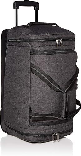 Solo New York Leroy Bolsa de viaje con ruedas, capacidad de 49 litros, gris, 22 pulgadas, Gris, Leroy - Bolsa de viaje con ruedas, capacidad de 49 l