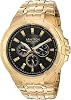 Armitron Men's Multi-Function Dial Gold-Tone Bracelet Watch, 205144