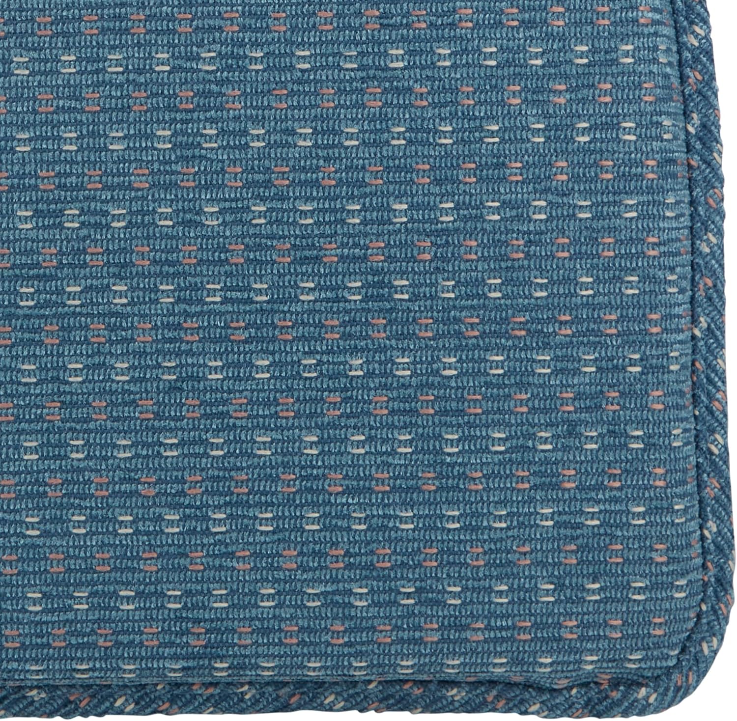 Klear Vu Raindrop The Gripper Non Slip Chair Cushions, Soft & Comfortable Seat Pad, Sitting Pillow for Kitchen, Dining or Office, 2 Count (Pack of 1), Wedge