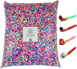 Original Mexican Confetti paper ideal for cascarones or huevos de pascua con confetti - School confetti kindergarten for Easter egg or cinco de Mayo fiesta - Biodegradable confetti Confeti para fiesta