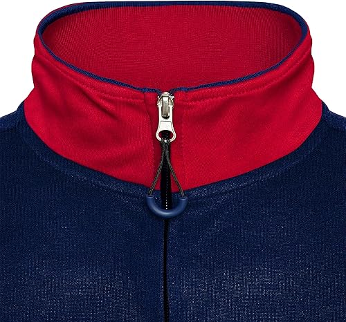 Miniatura 5 de Icon Sports Chaqueta deportiva de fútbol americano con cremallera completa para adultos