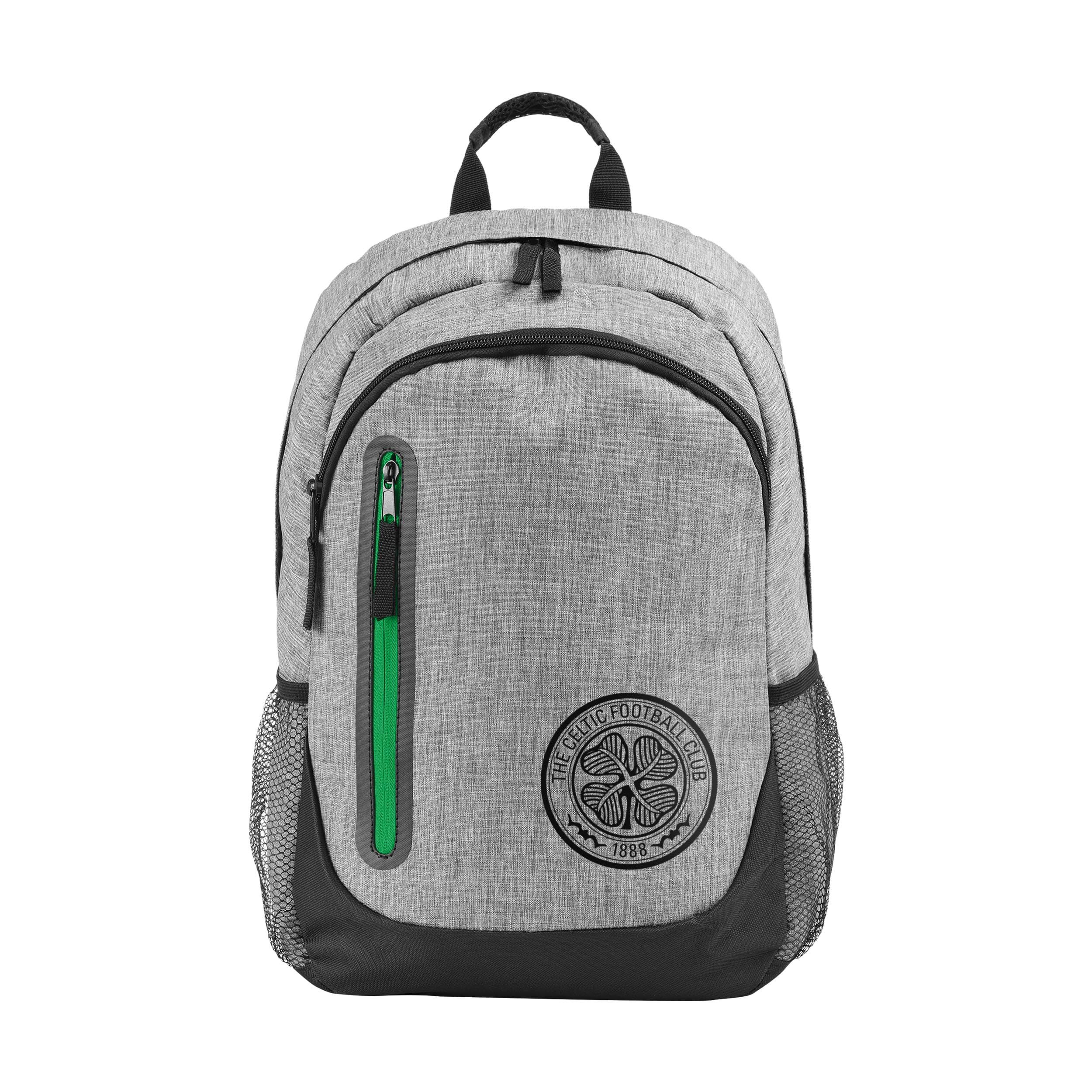 FOCO Premier League SPL Football Fan School Backpack - Heather Grey