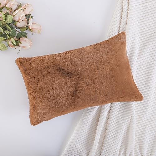 Miniatura 8 de Home Brilliant Sheepskin Throw Fundas de almohada