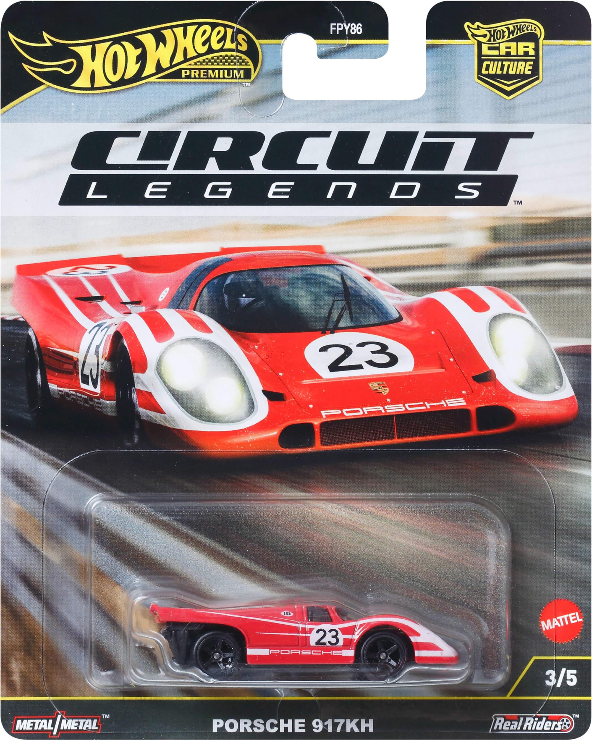 Hot Wheels Premium - Porsche 917K (1/64) Circuid Legends : Amazon