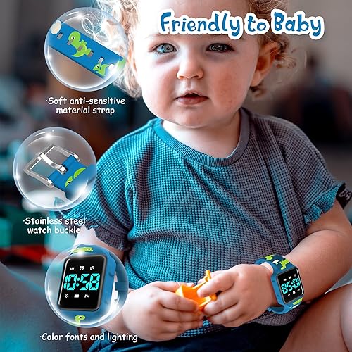 Vista 15 de NN BEN NEVIS Potty Training Watch, Digital Toddler Watch with Countdown/Music/Alarm Clocks/Vibration Reminder and Waterproof, Remind Toddler to Go