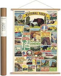 Cavallini Papers & Co., Inc. VPK/NP Caviling Vintage National Parks