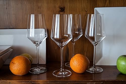 Miniatura 8 de Schott Zwiesel Tritan Crystal Pure Barware Collection - Set de 6 copas de vino tinto sin tallo, 18.5 onzas