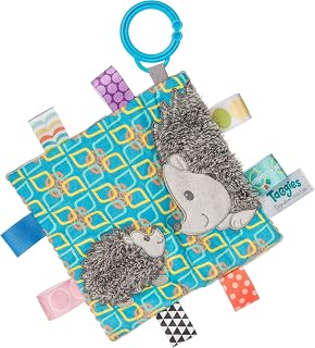 Taggies Crinkle Me Baby Toy, Heather Hedgehog